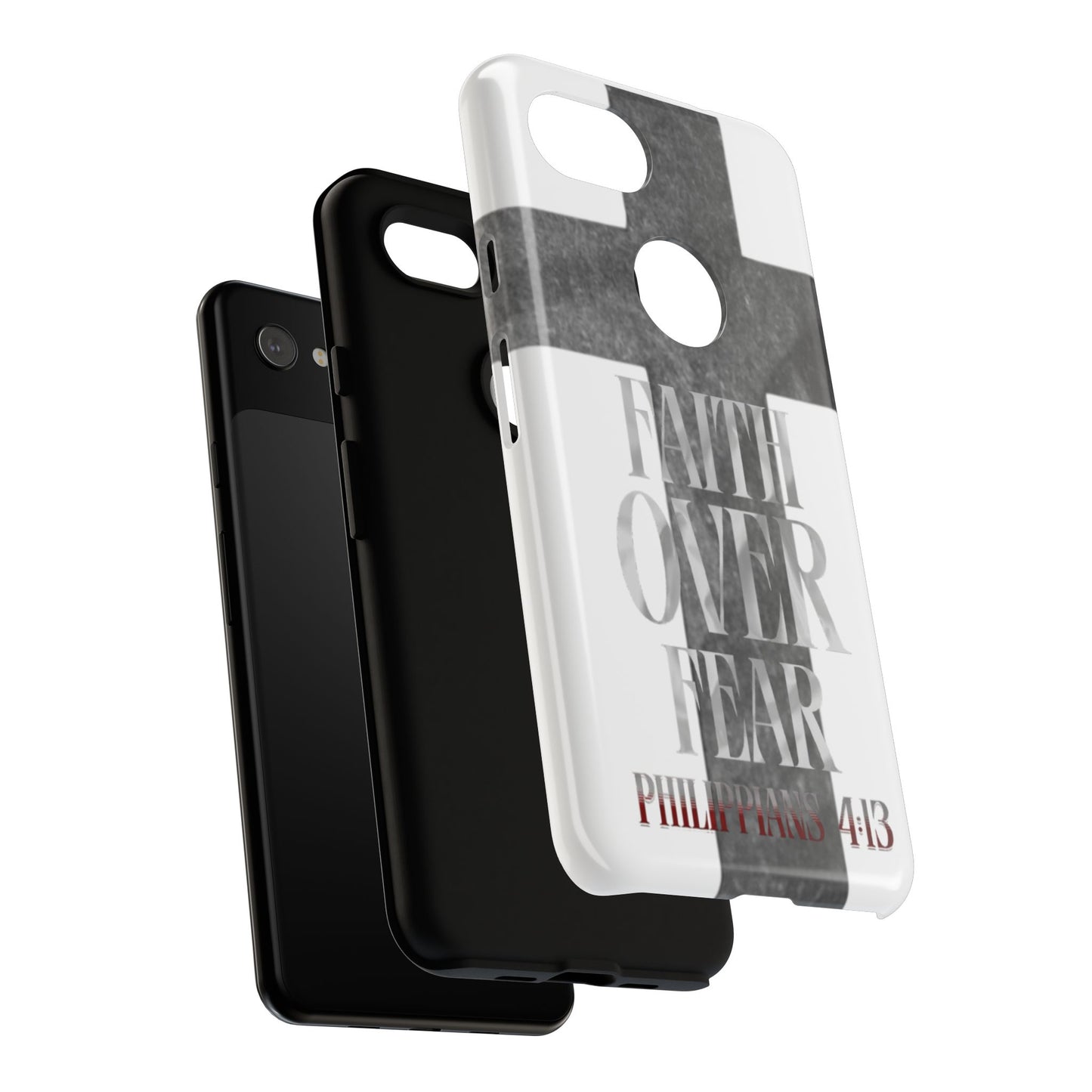Phone Case - Faith Over Fear - White
