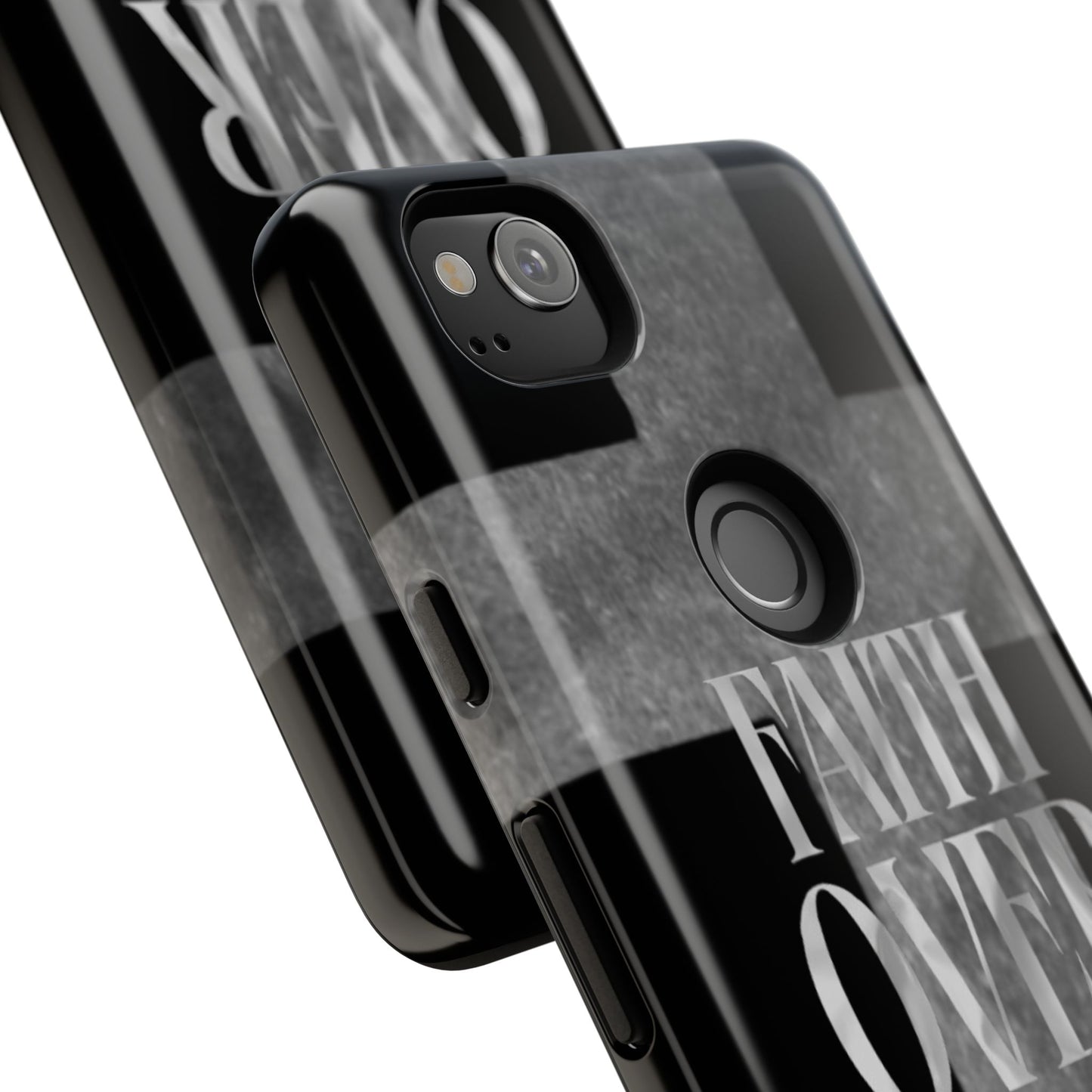 Phone Case - Faith Over Fear - Black