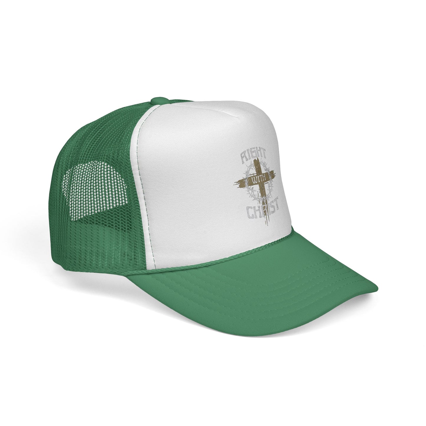 Right with Christ trucker cap