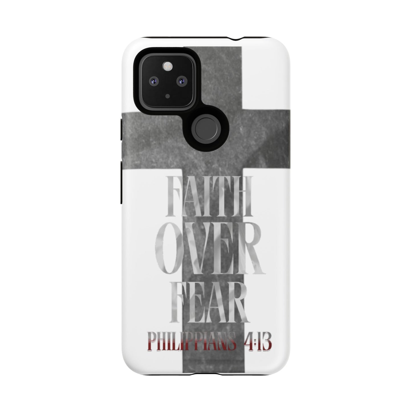 Phone Case - Faith Over Fear - White