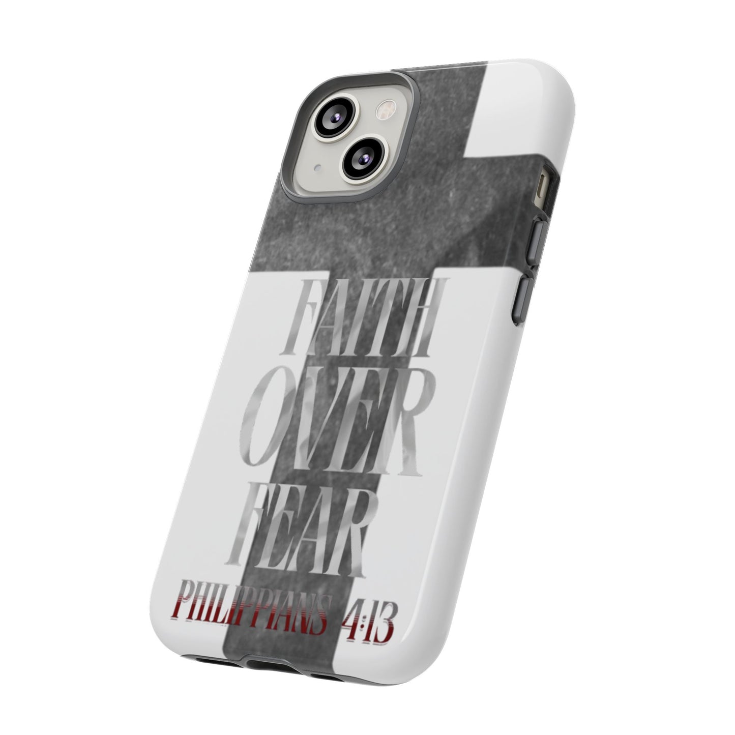 Phone Case - Faith Over Fear - White