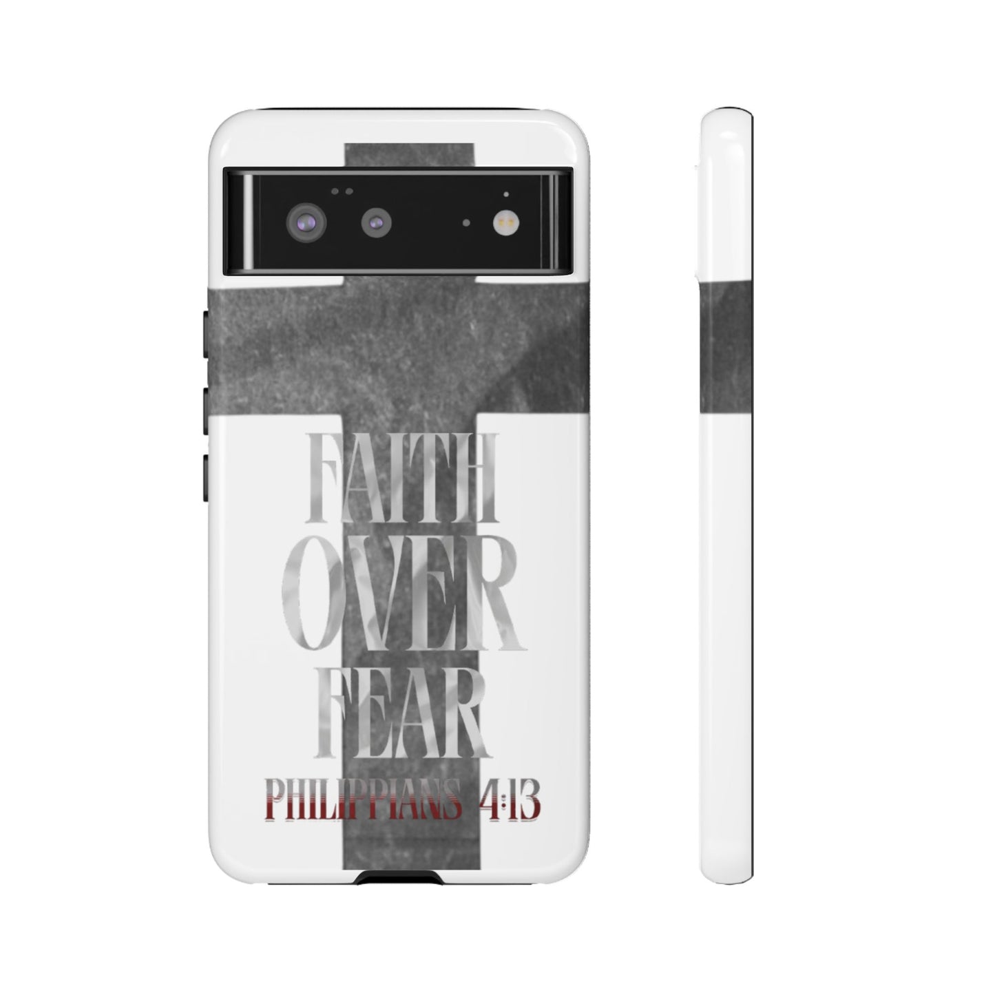 Phone Case - Faith Over Fear - White