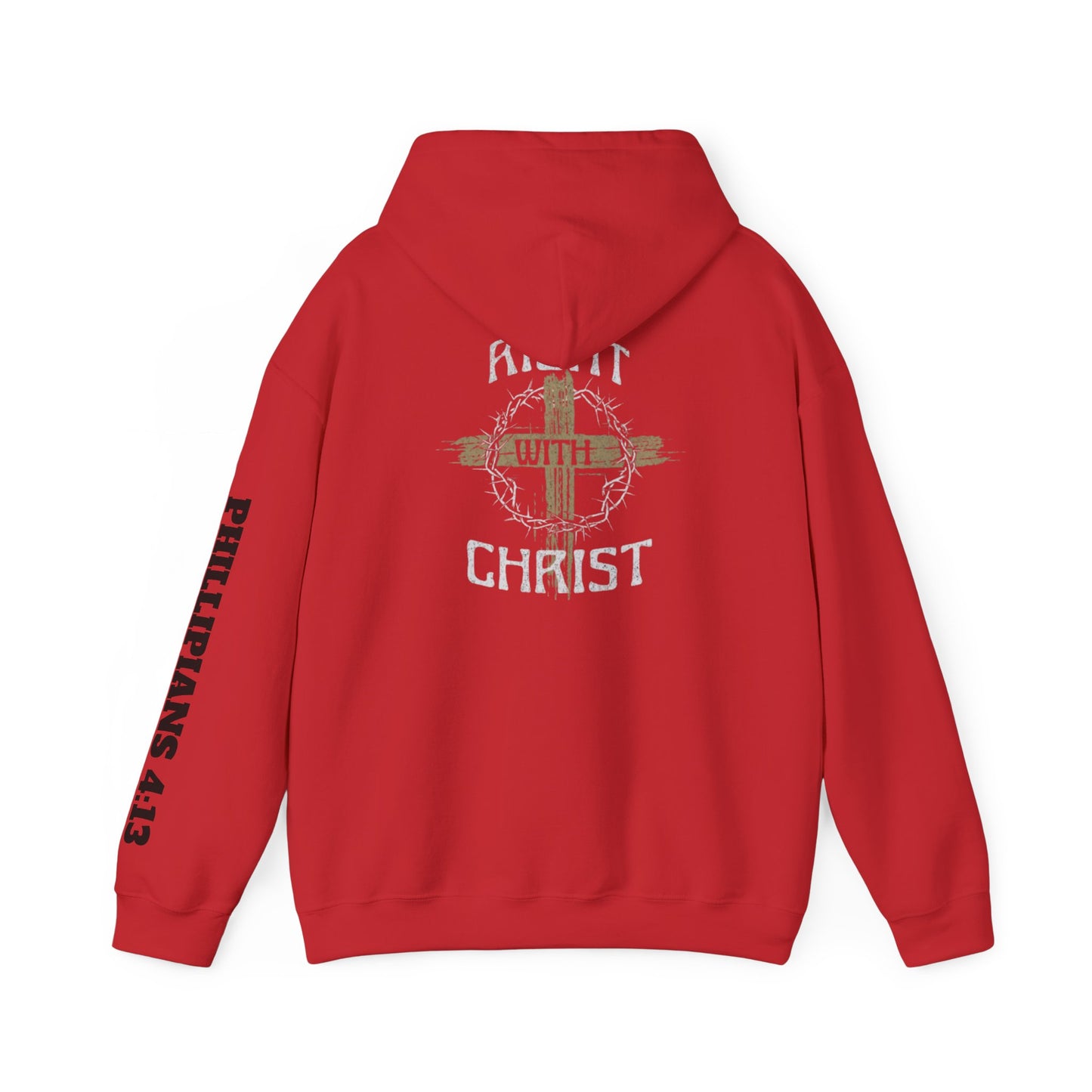 Christian Unisex Hoodie - Right with Christ Design