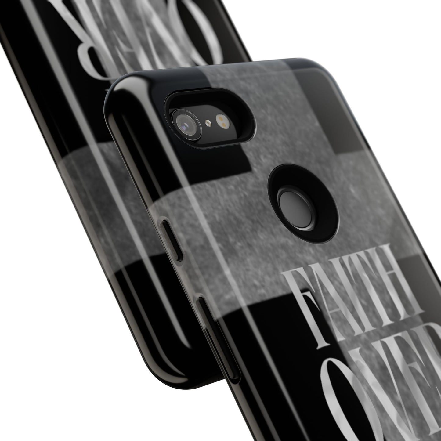 Phone Case - Faith Over Fear - Black