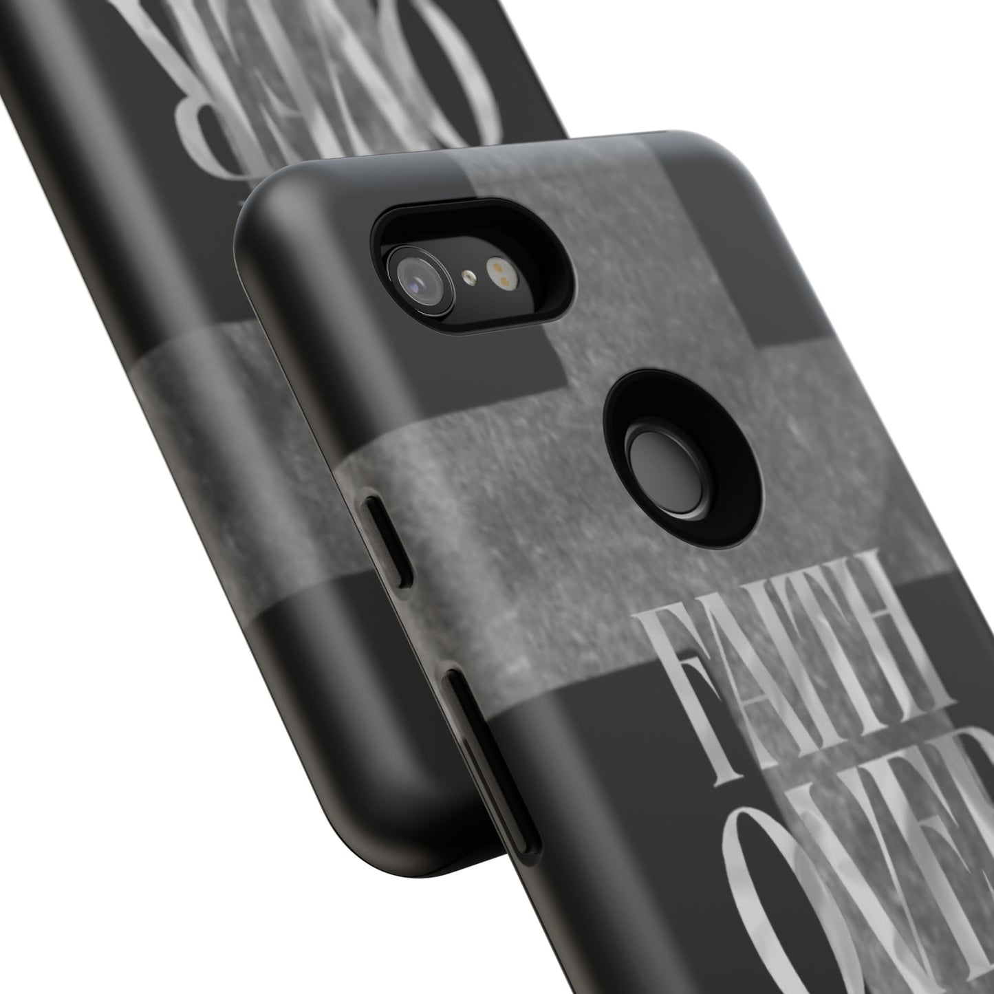Phone Case - Faith Over Fear - Black