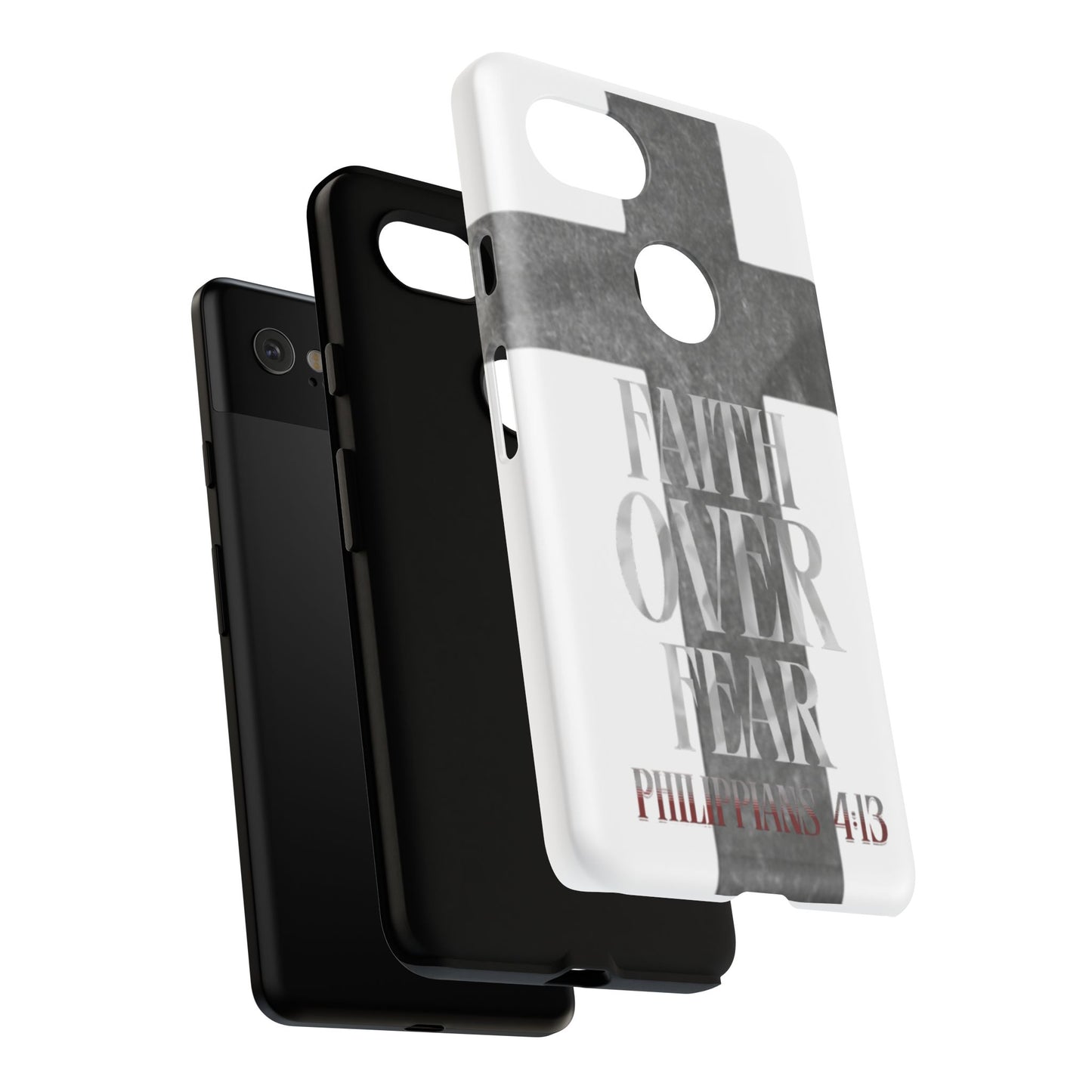 Phone Case - Faith Over Fear - White