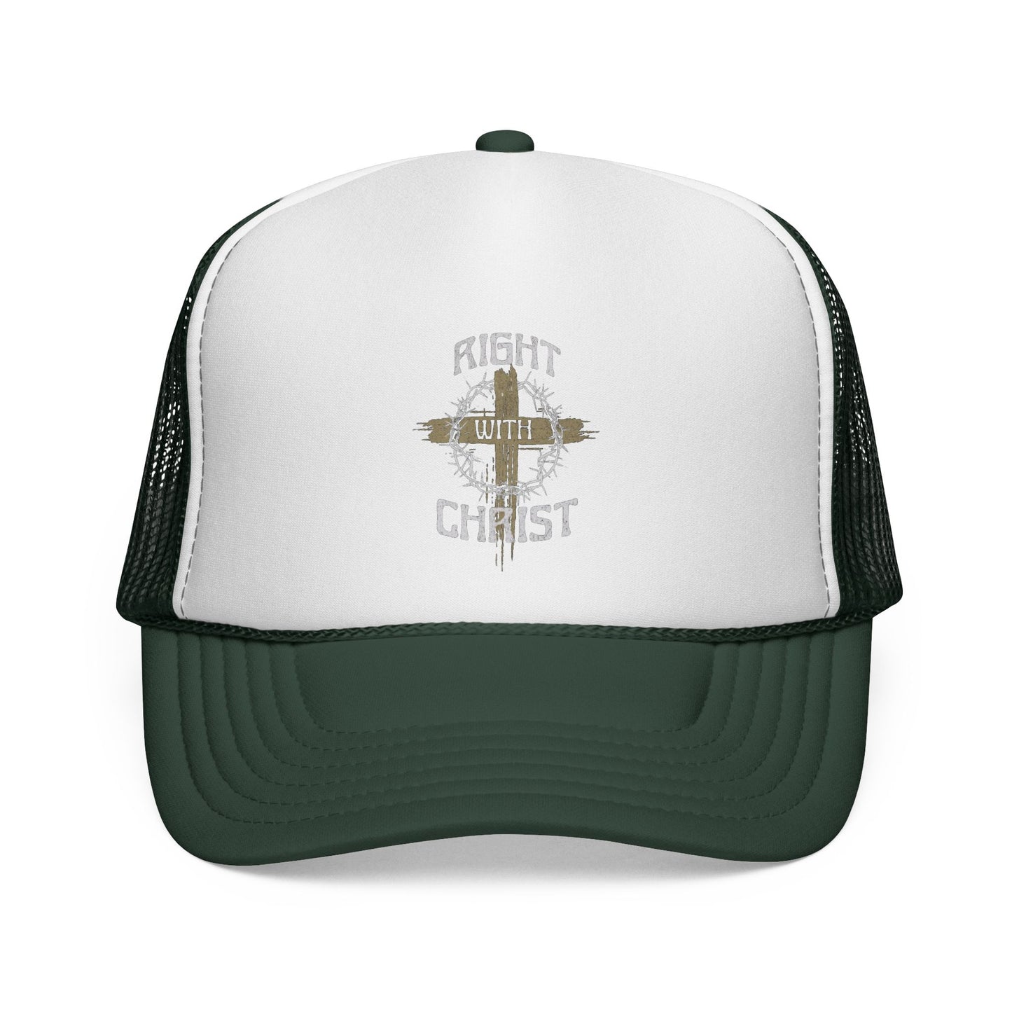 Right with Christ trucker cap