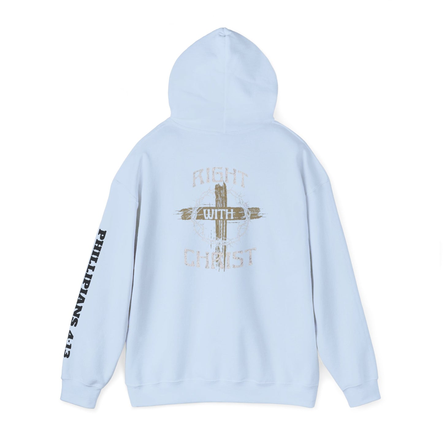 Christian Unisex Hoodie - Right with Christ Design