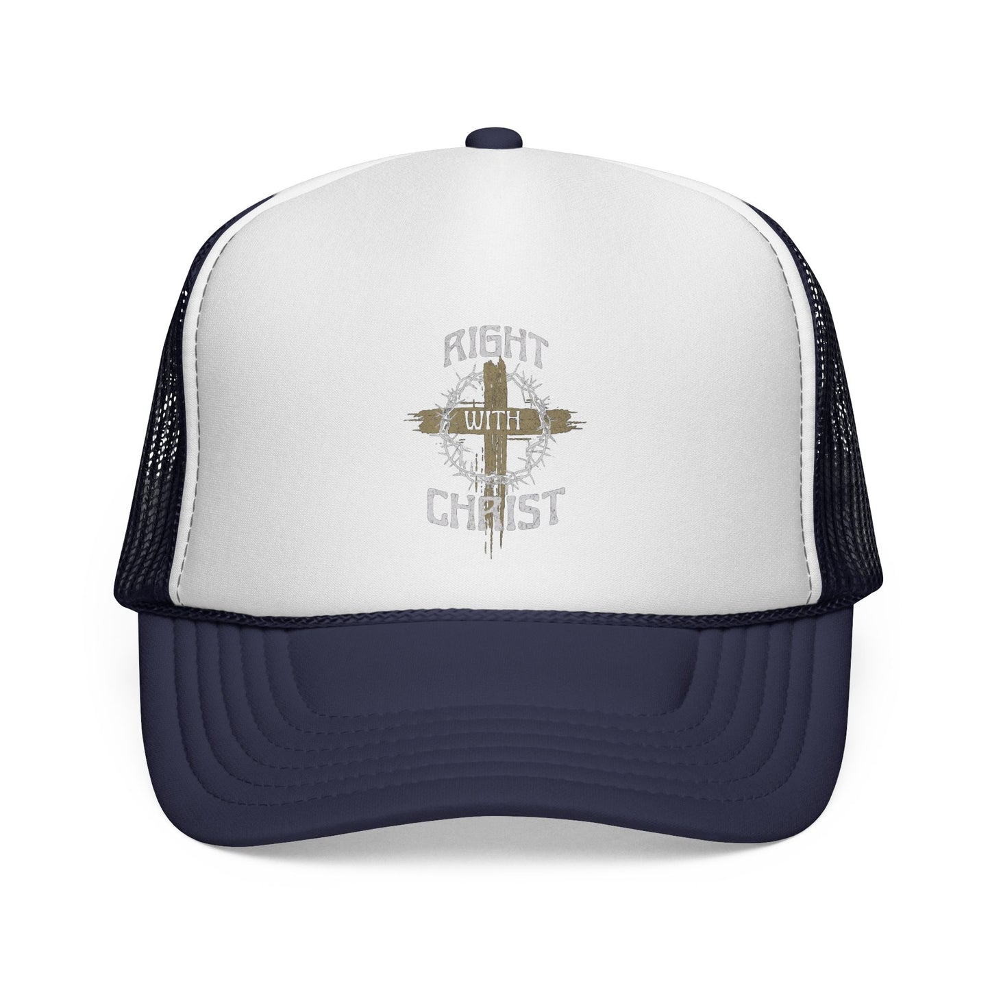 Right with Christ trucker cap