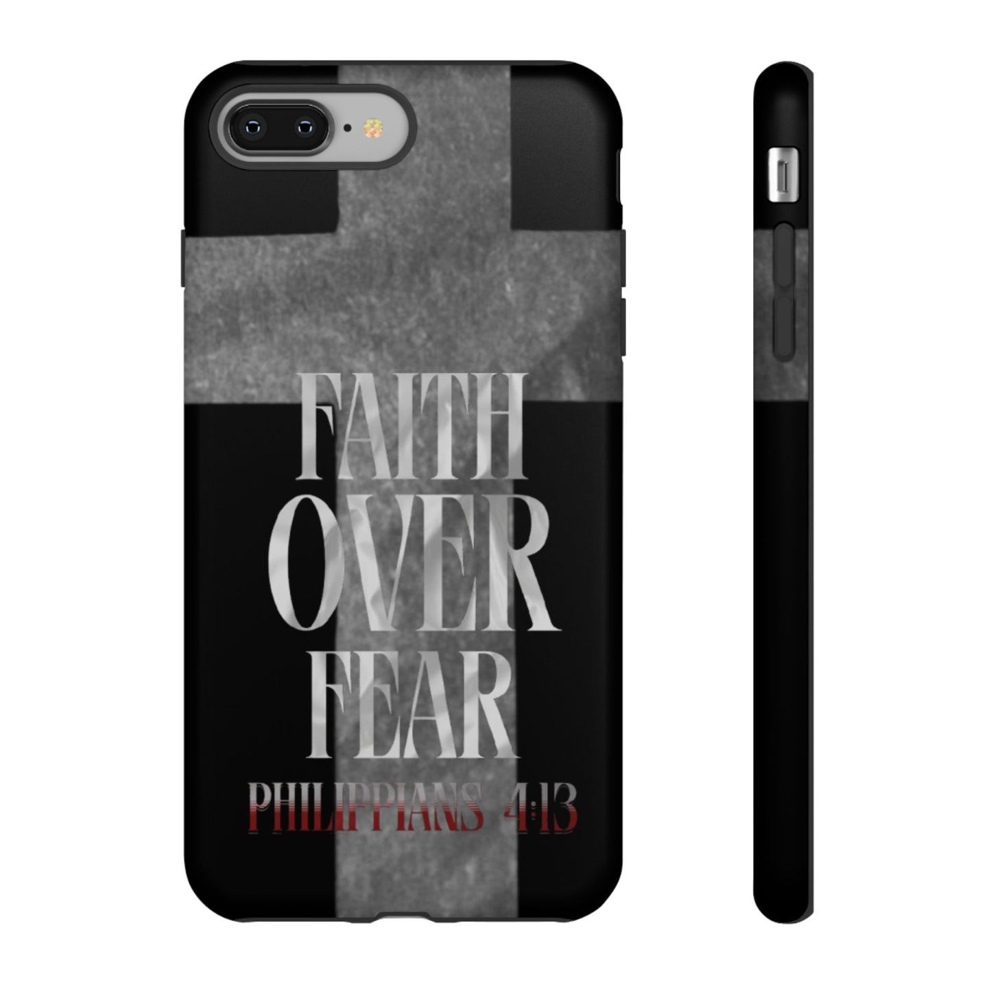 Phone Case - Faith Over Fear - Black
