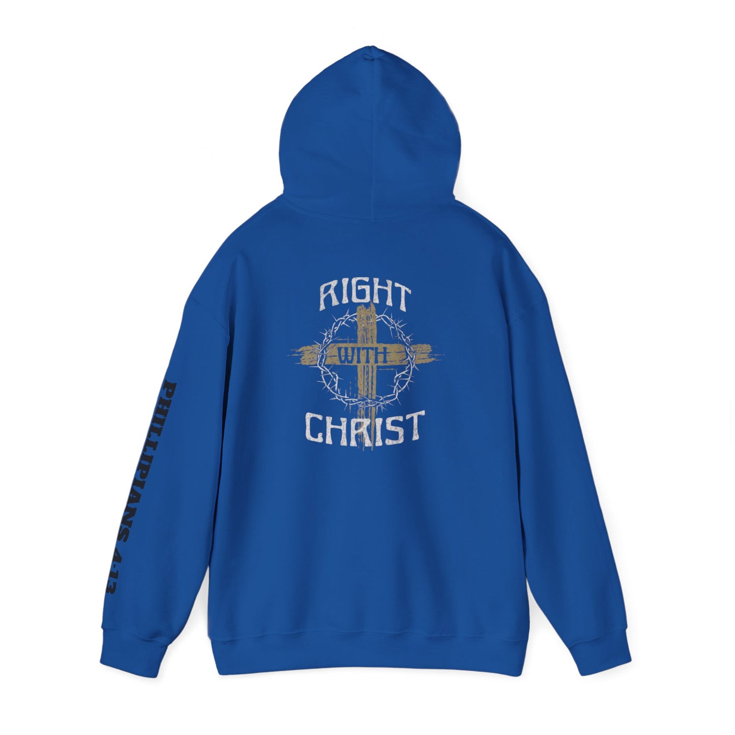 Christian Unisex Hoodie - Right with Christ Design