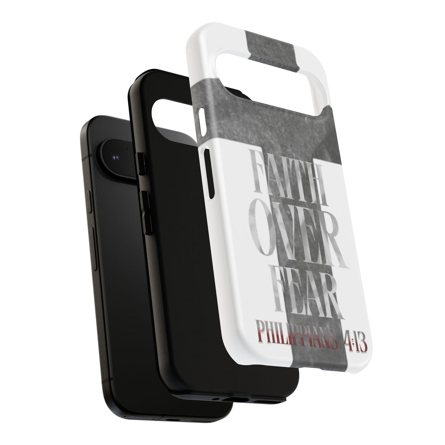 Phone Case - Faith Over Fear - White