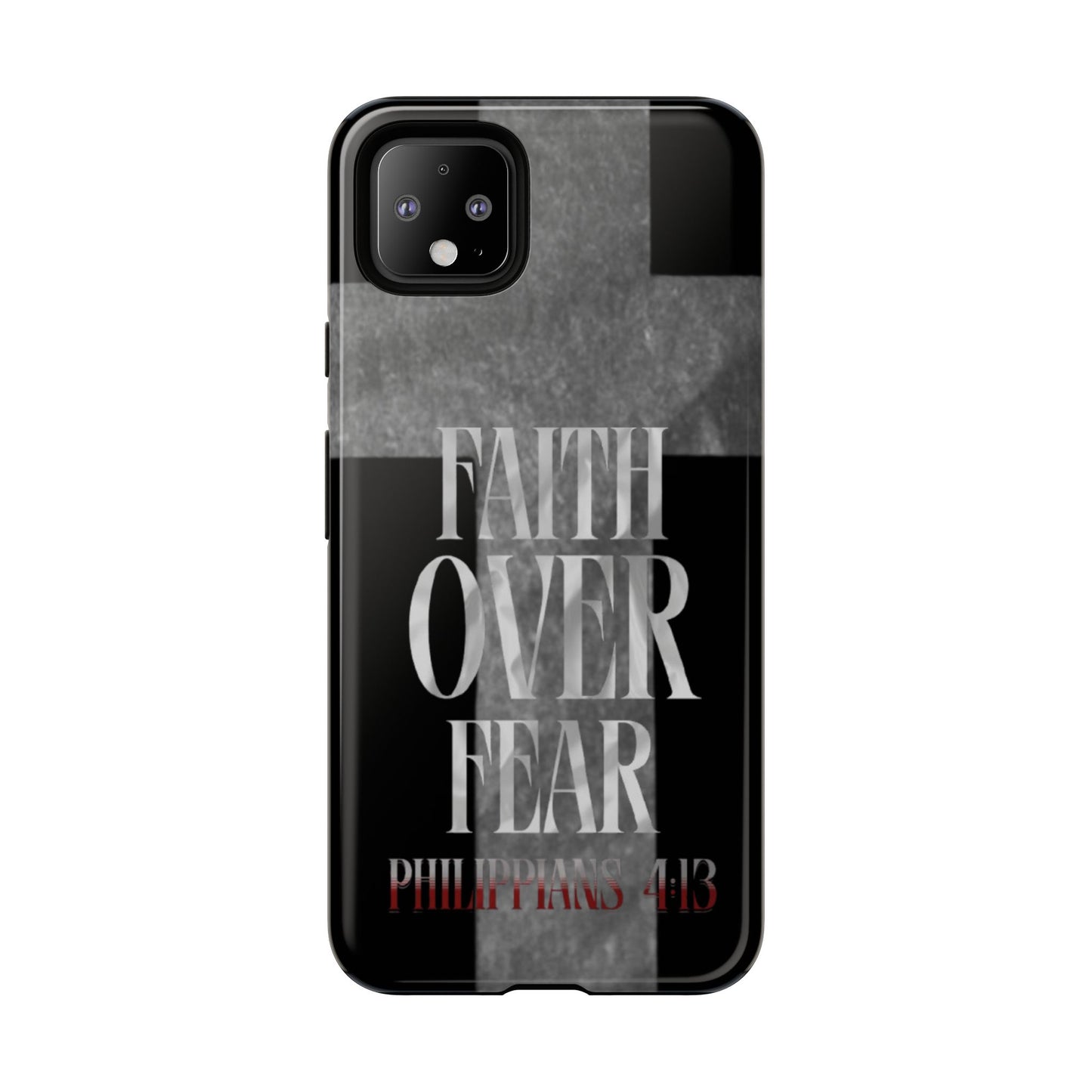 Phone Case - Faith Over Fear - Black