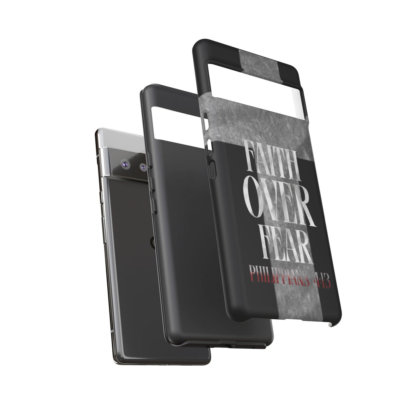 Phone Case - Faith Over Fear - Black