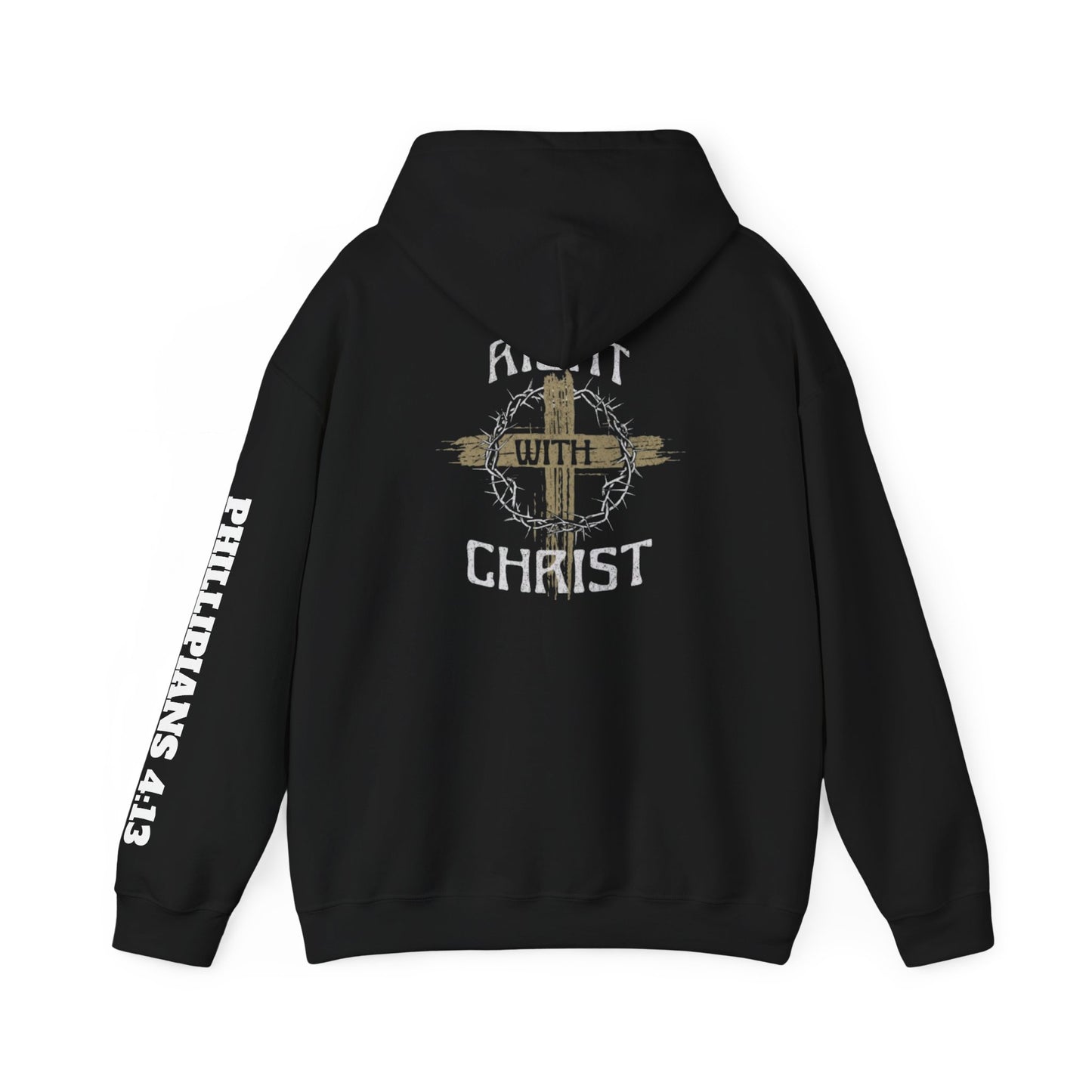 Christian Unisex Hoodie - Right with Christ Design