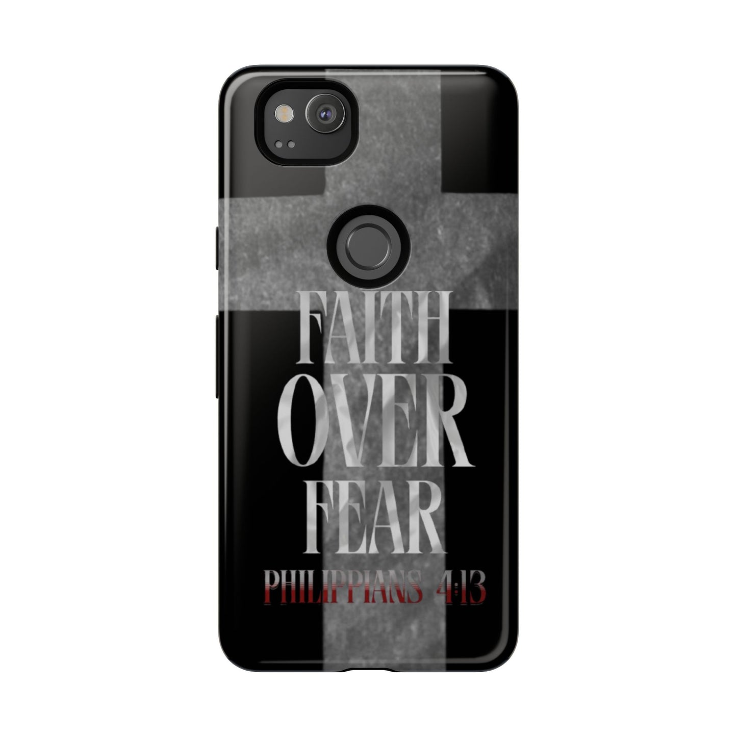 Phone Case - Faith Over Fear - Black