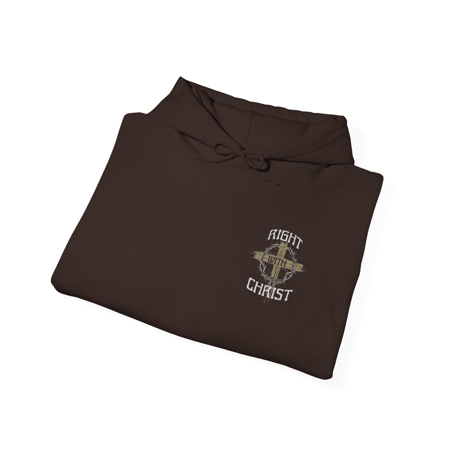Christian Unisex Hoodie - Right with Christ Design