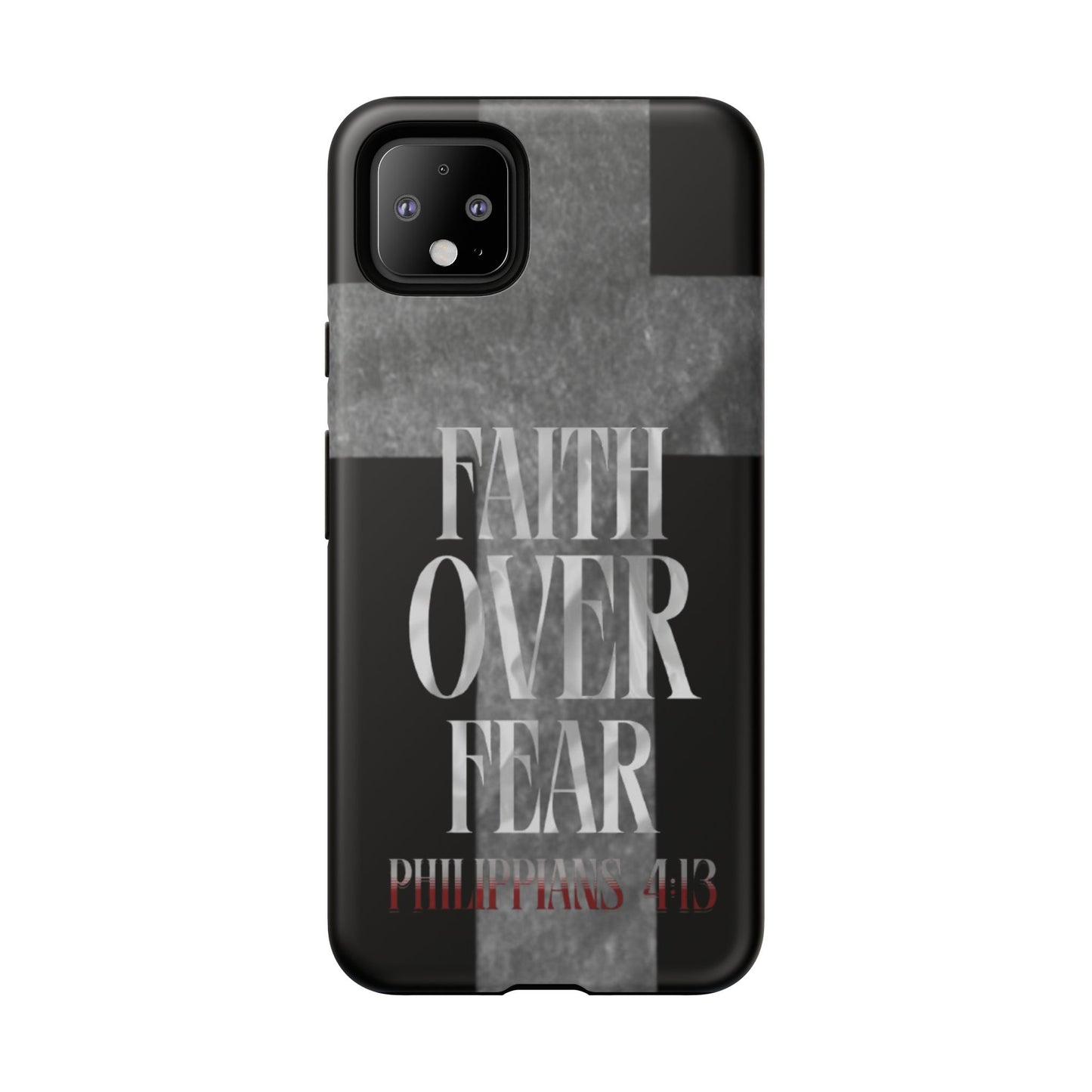 Phone Case - Faith Over Fear - Black