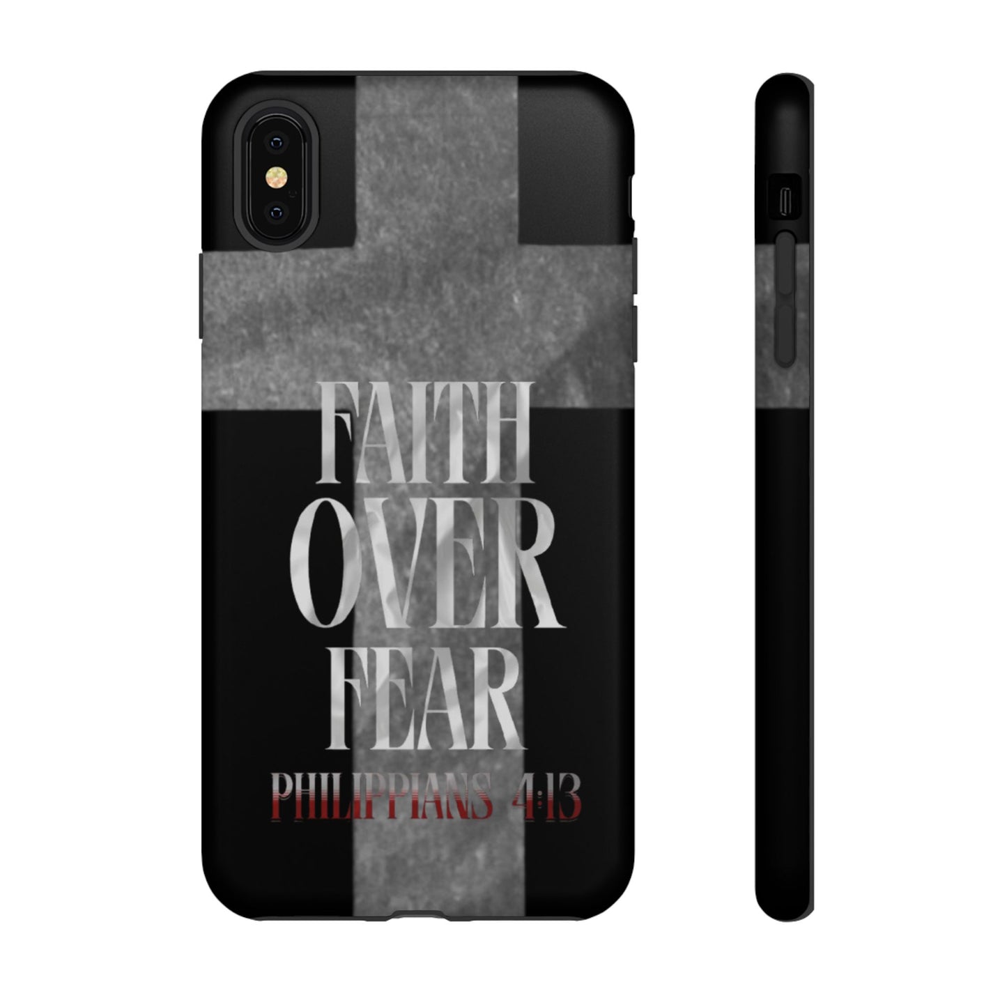 Phone Case - Faith Over Fear - Black