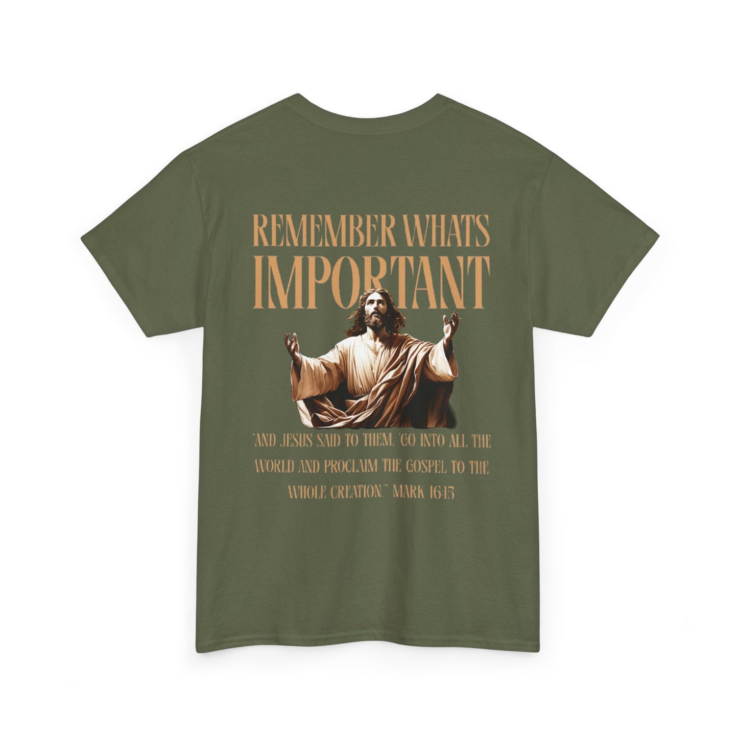Remember What's Important Unisex Tee