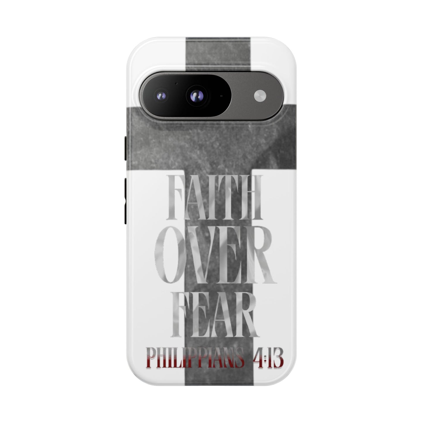 Phone Case - Faith Over Fear - White