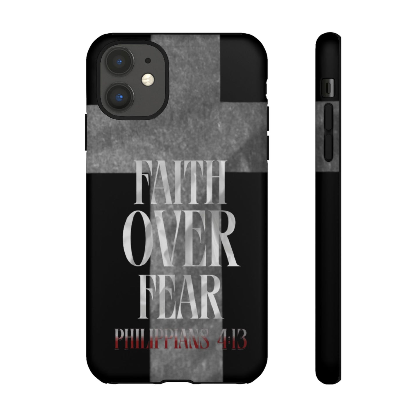 Phone Case - Faith Over Fear - Black