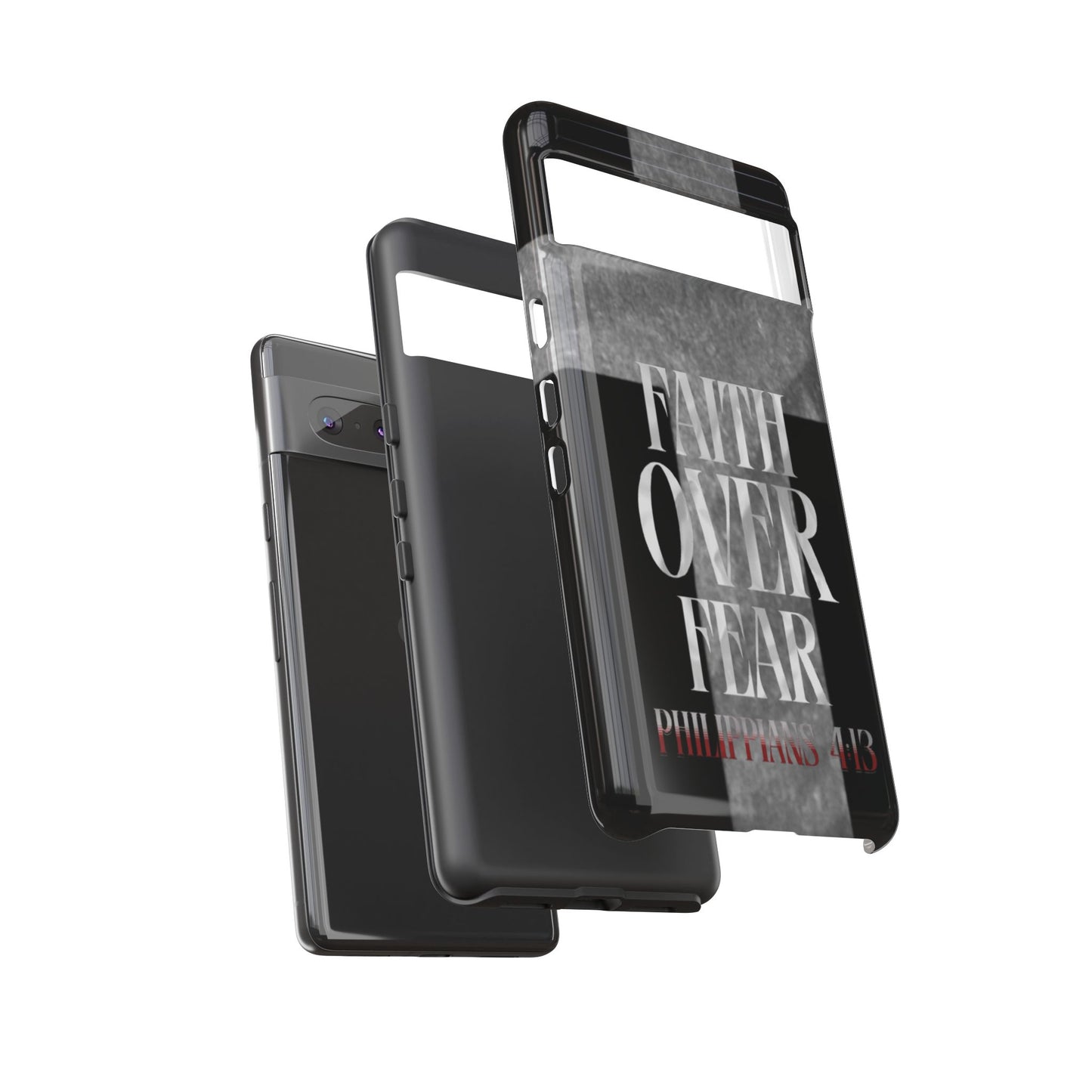 Phone Case - Faith Over Fear - Black