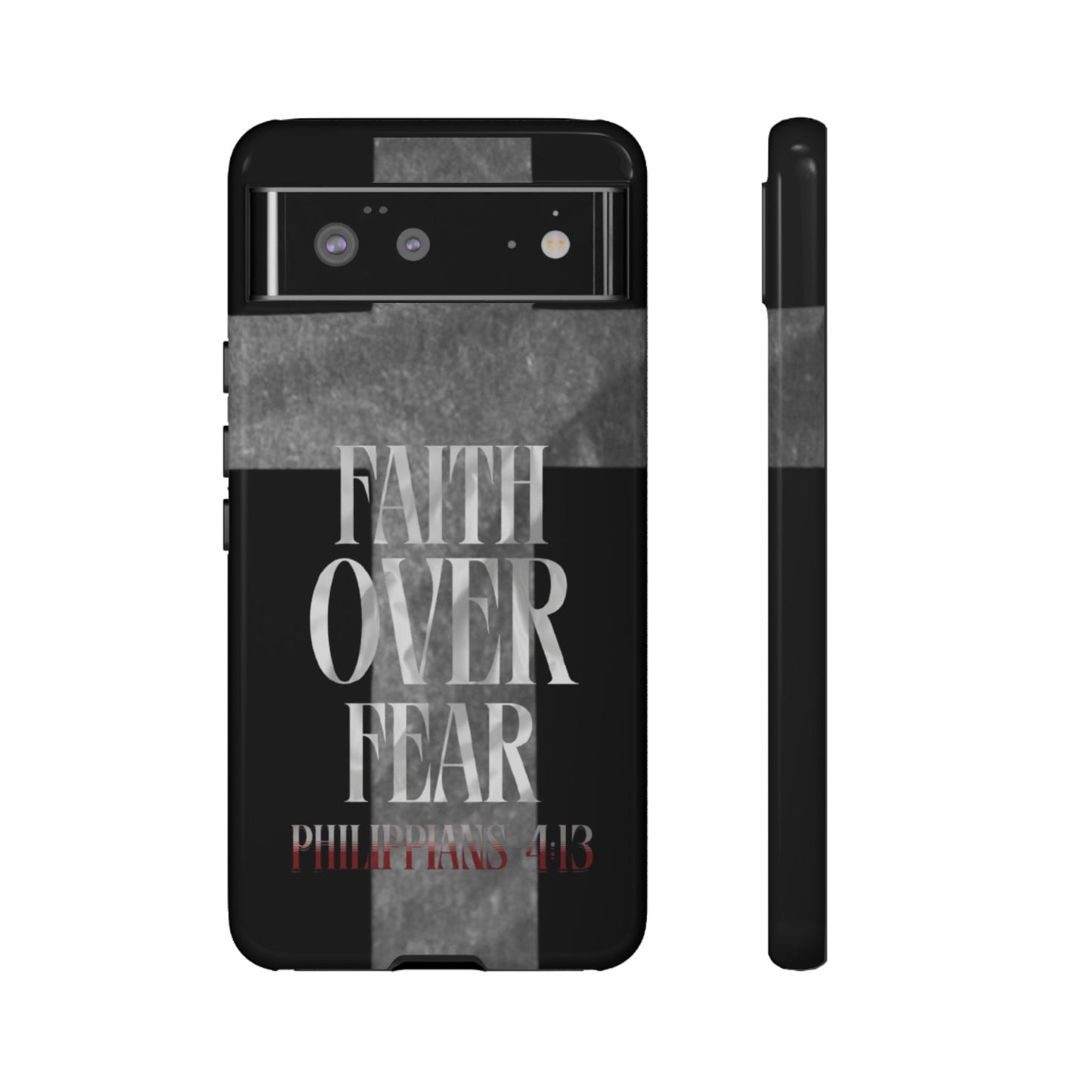 Phone Case - Faith Over Fear - Black