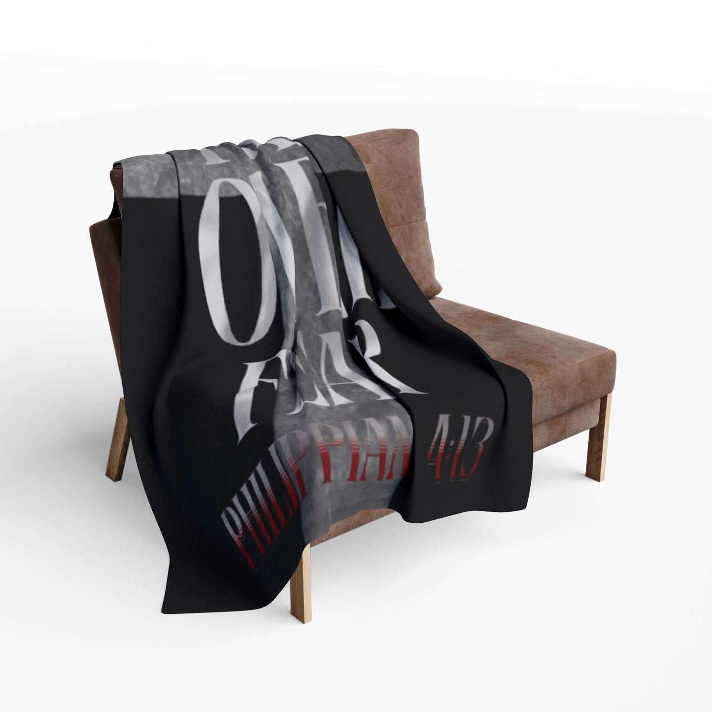 Faith Over Fear Fleece Blanket