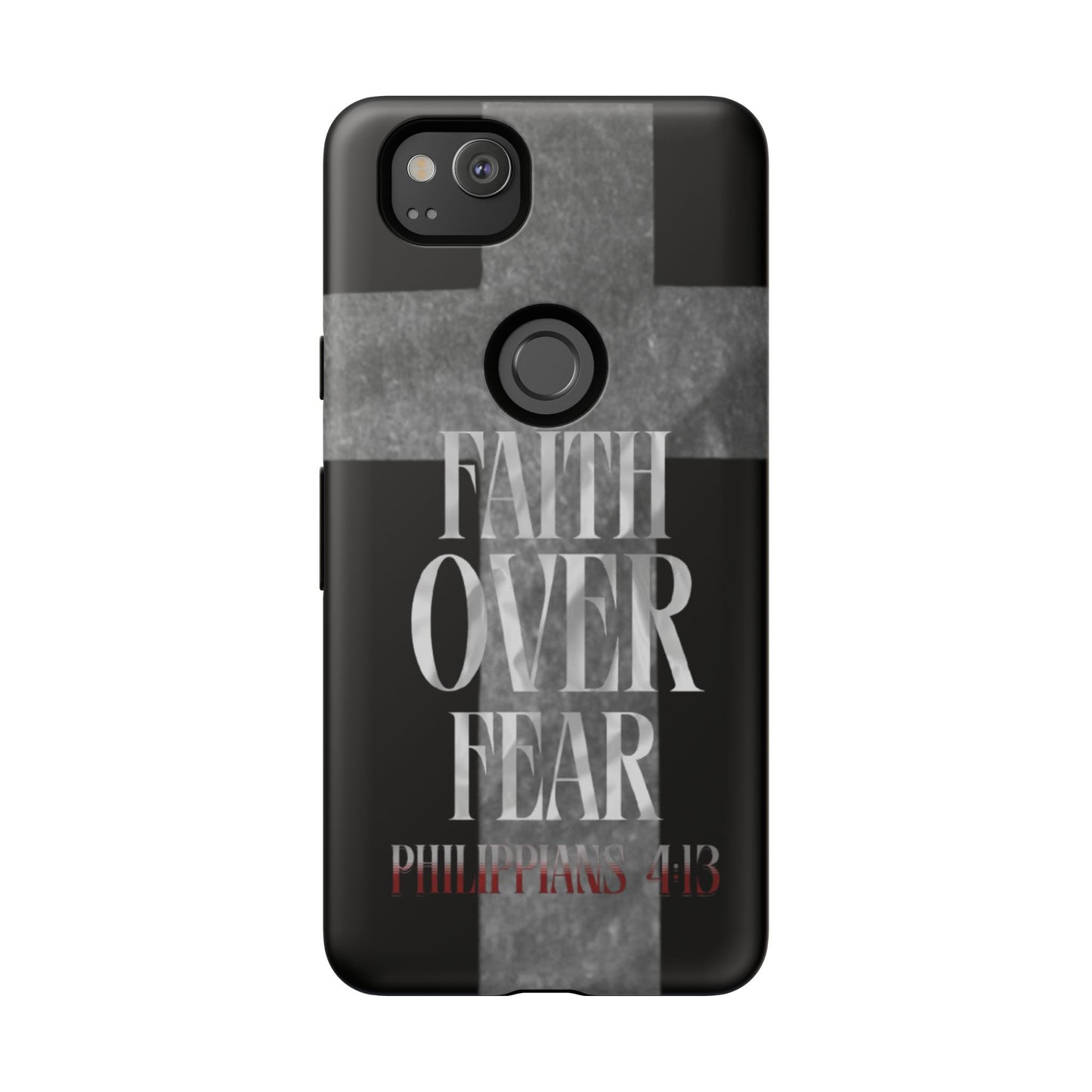 Phone Case - Faith Over Fear - Black