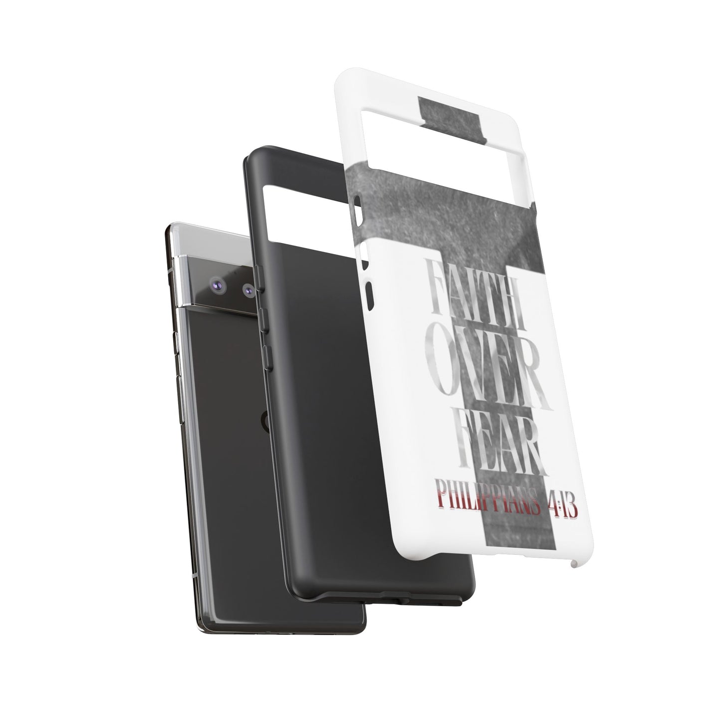 Phone Case - Faith Over Fear - White