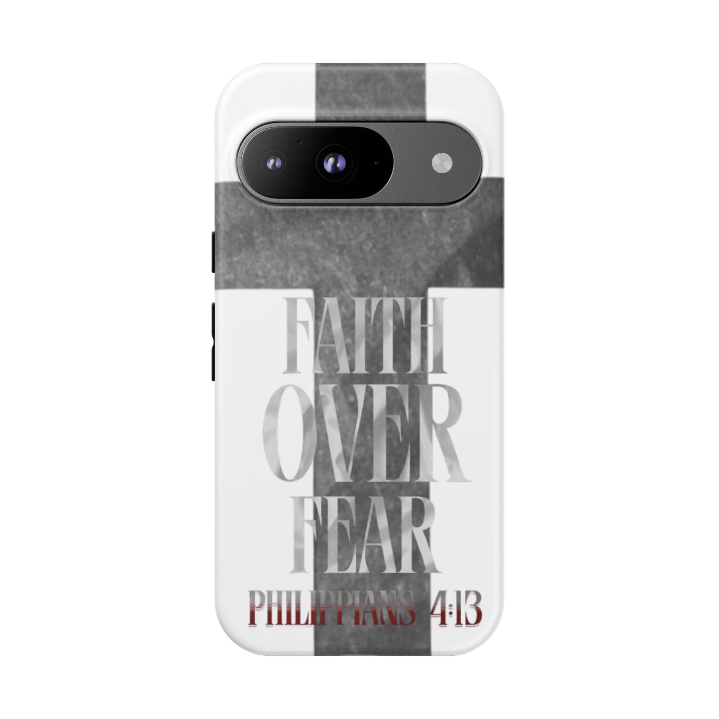 Phone Case - Faith Over Fear - White
