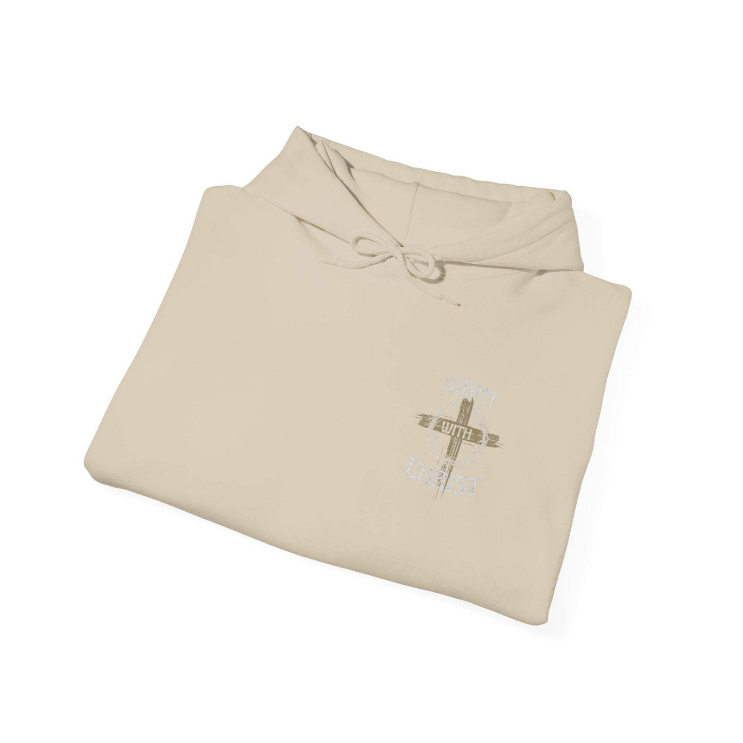 Christian Unisex Hoodie - Right with Christ Design