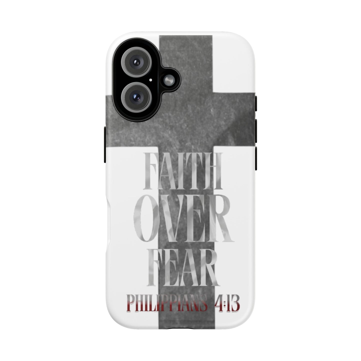 Phone Case - Faith Over Fear - White
