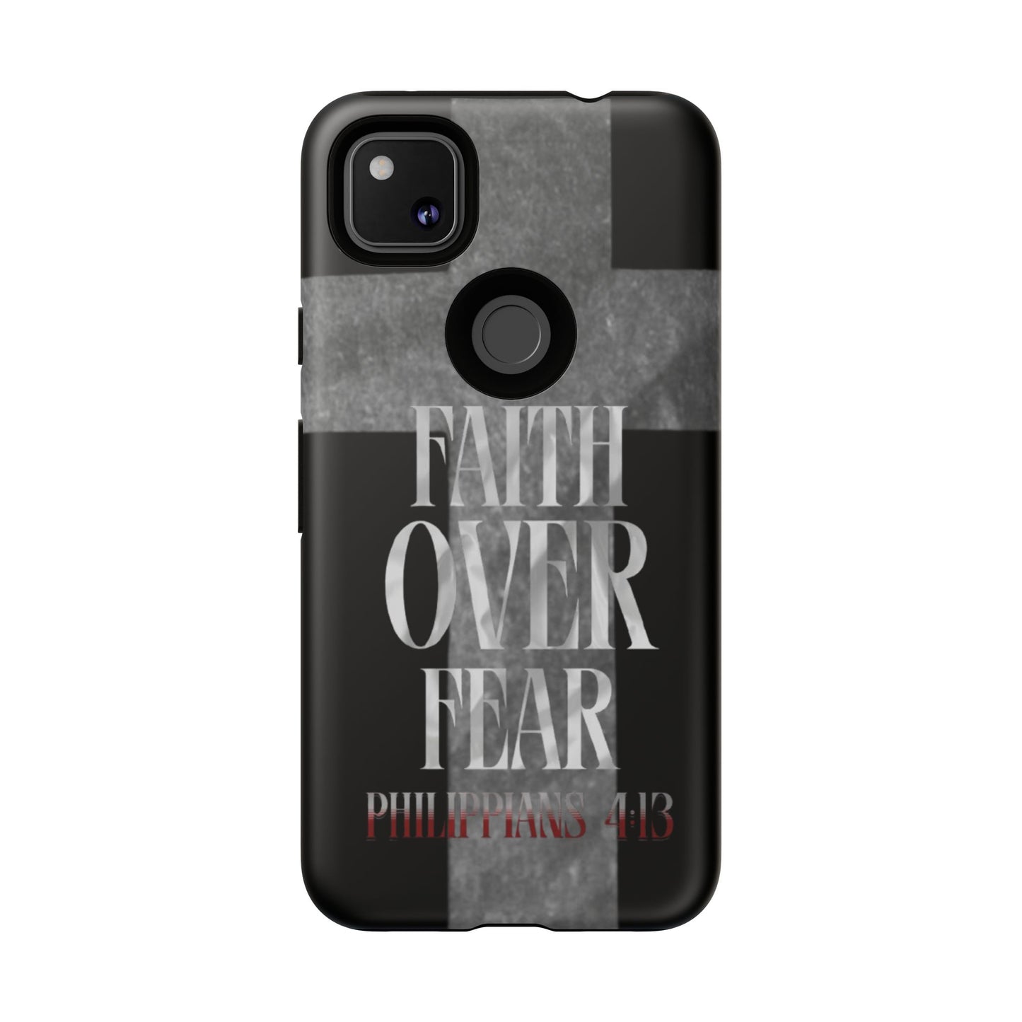 Phone Case - Faith Over Fear - Black