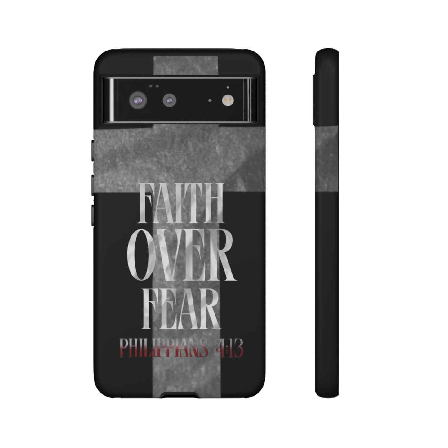 Phone Case - Faith Over Fear - Black