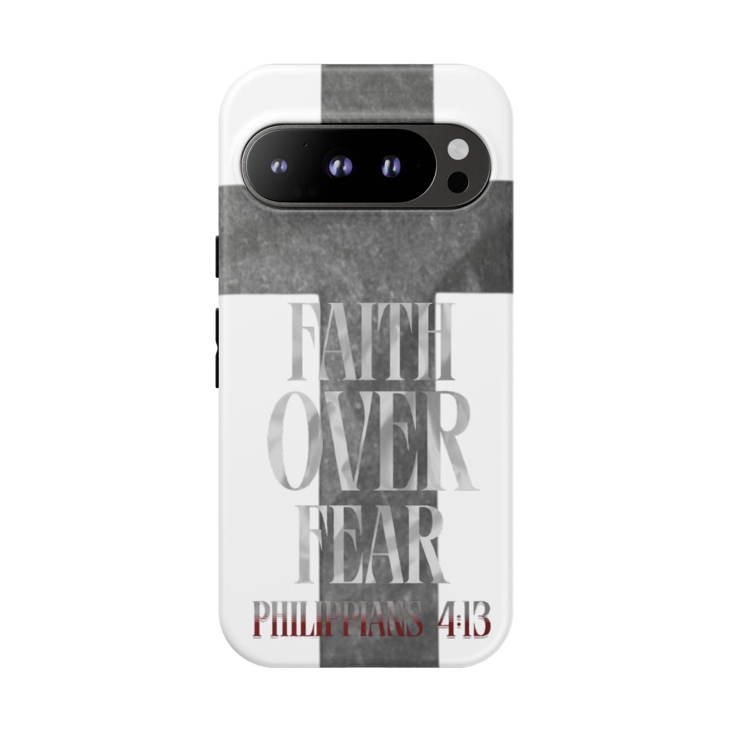 Phone Case - Faith Over Fear - White