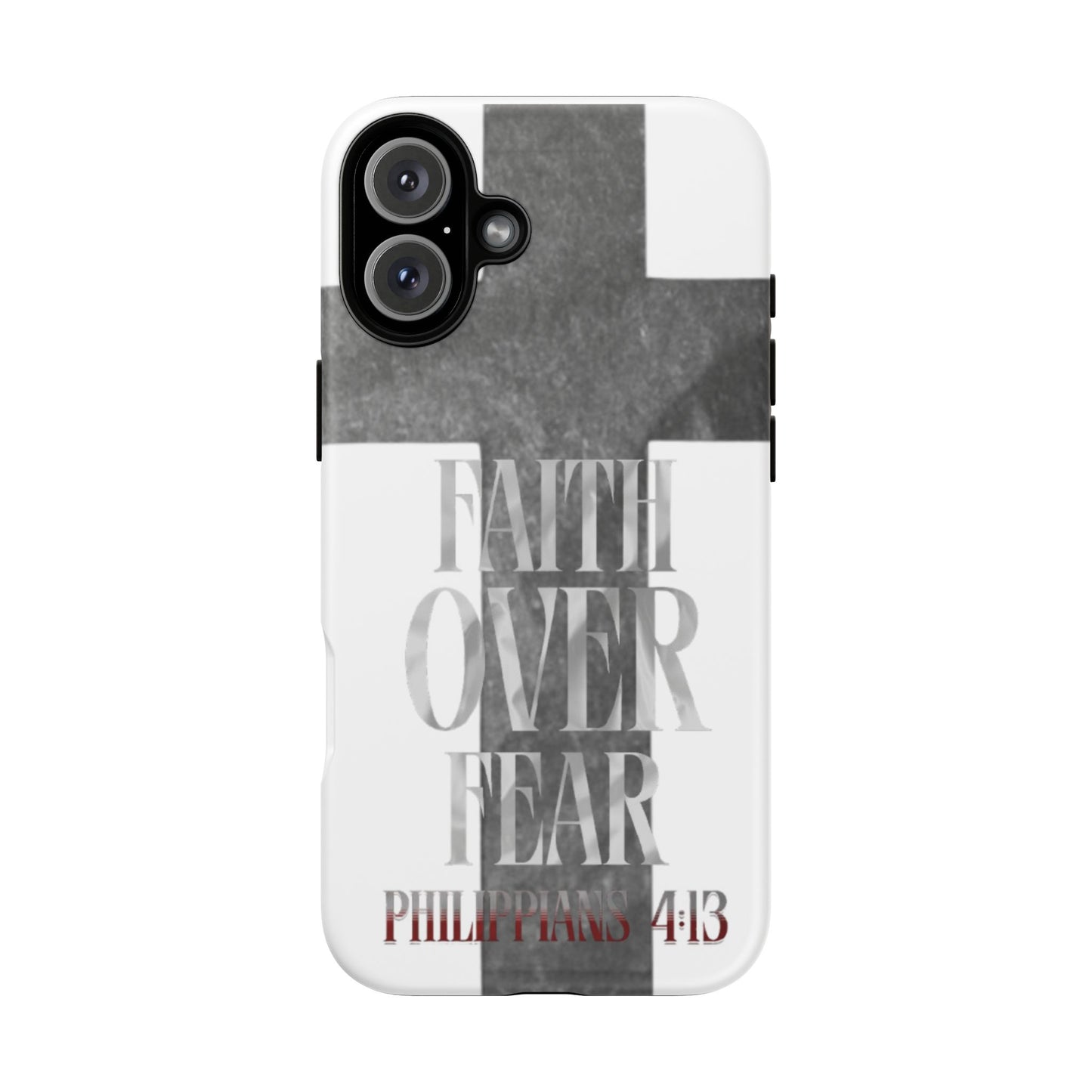 Phone Case - Faith Over Fear - White