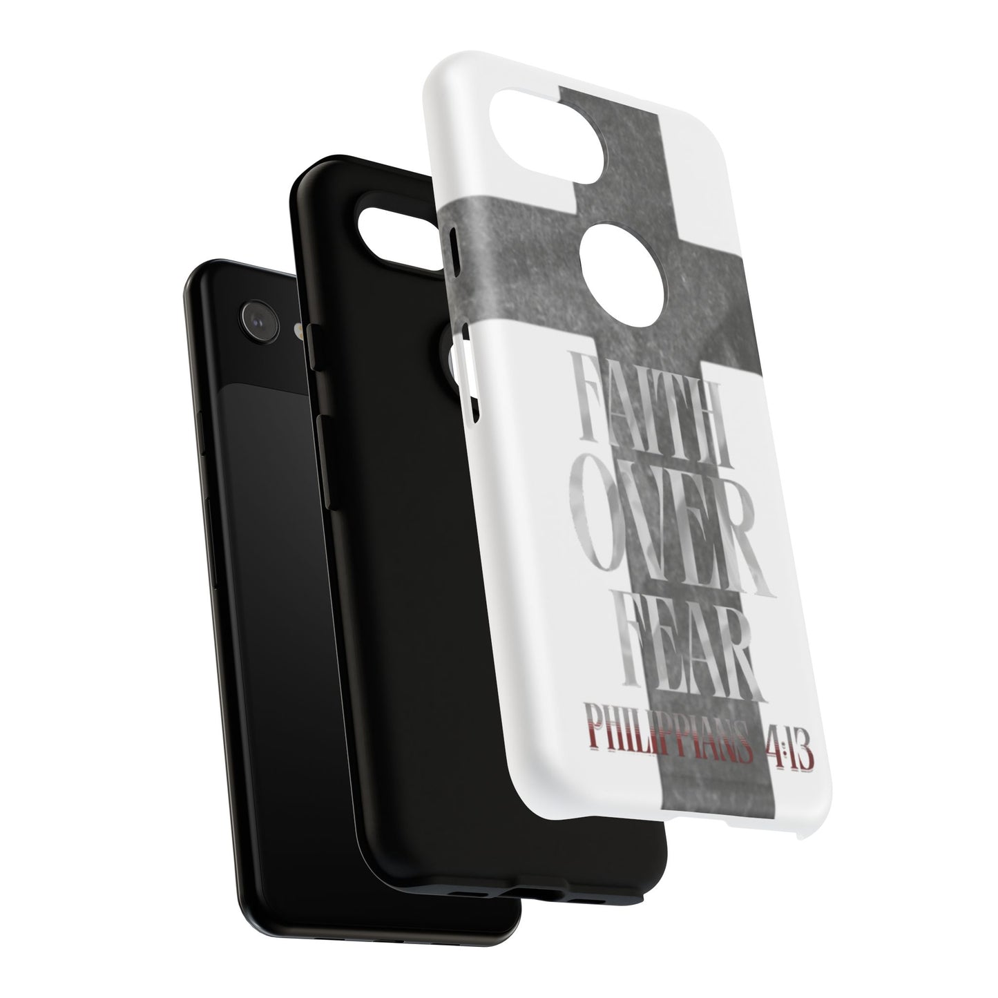 Phone Case - Faith Over Fear - White