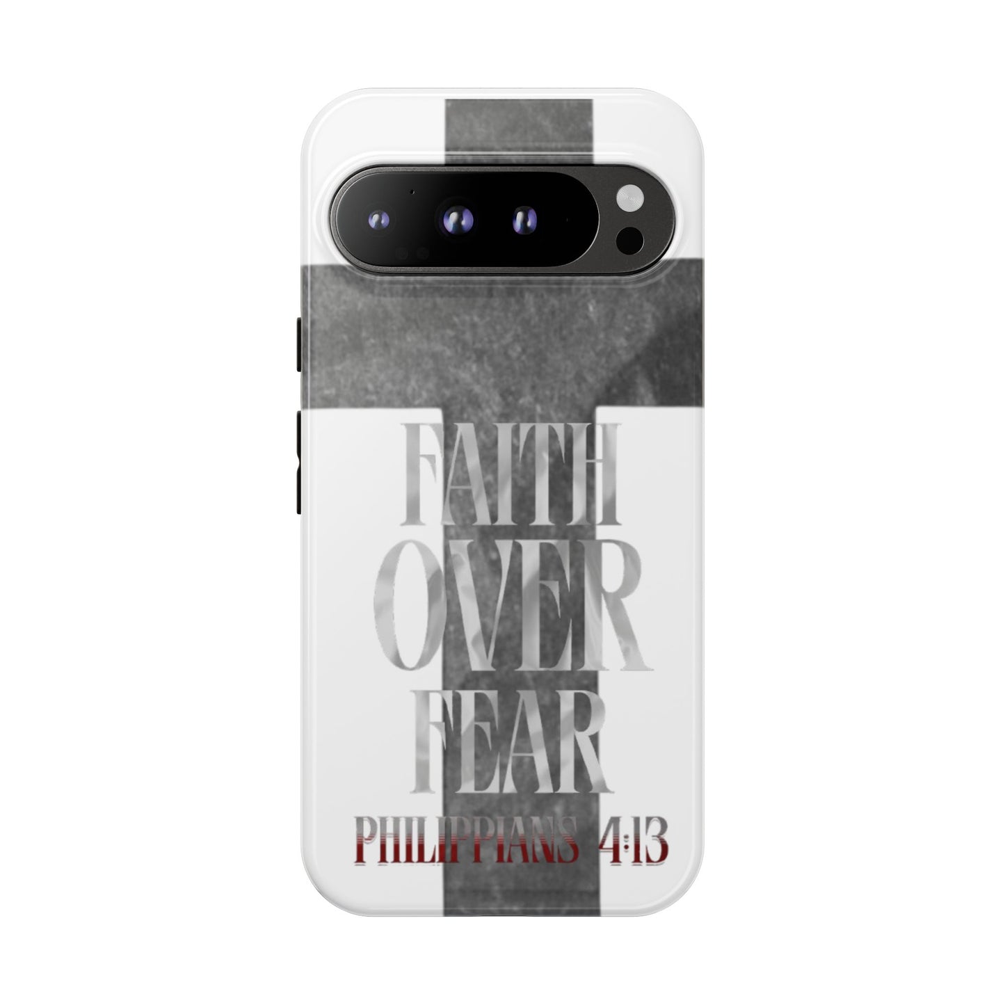 Phone Case - Faith Over Fear - White