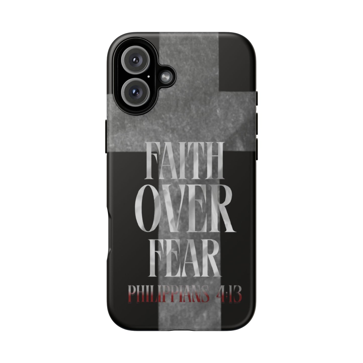 Phone Case - Faith Over Fear - Black